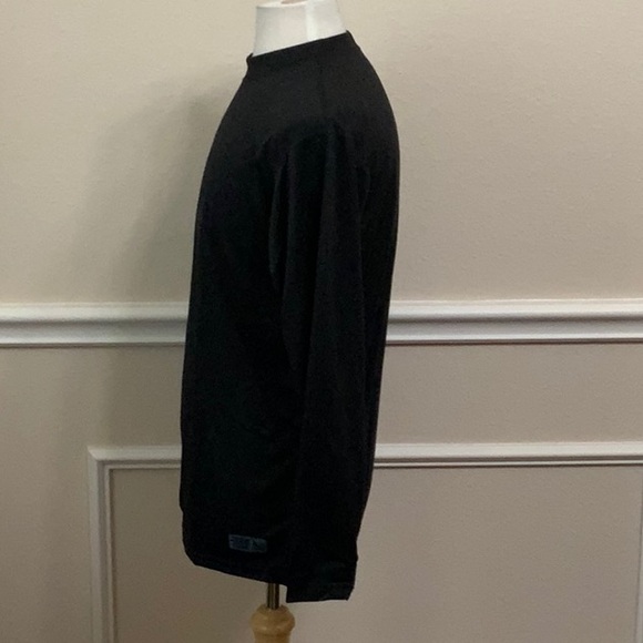 PolarMax (1.0) LIGHT WEIGHT TECH BASELAYER CREW- Black - Picture 2 of 12